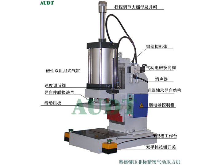 J1310中板式氣動壓力機